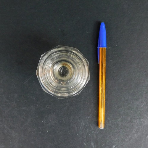 Crystal ink bottle replacement about 100 years old