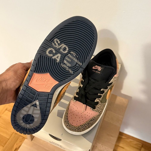 Nike Dunk SB Low Arts-Rec new, size 42, brown and pink