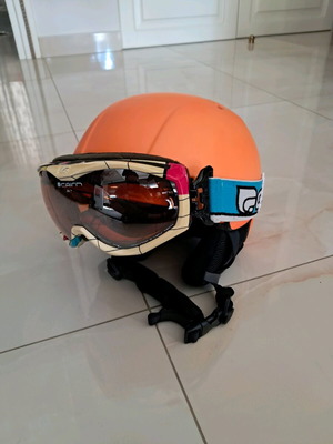 Cairn ski helmet and mask child used size 55-56cm