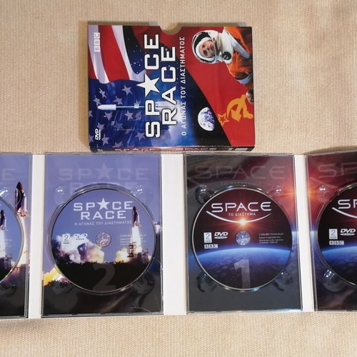 Space & Space Race DVD set like new with subtitles