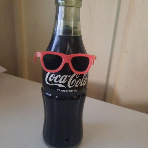 Coca-Cola Bopping Bottle 1991 Takara vintage collectible, used