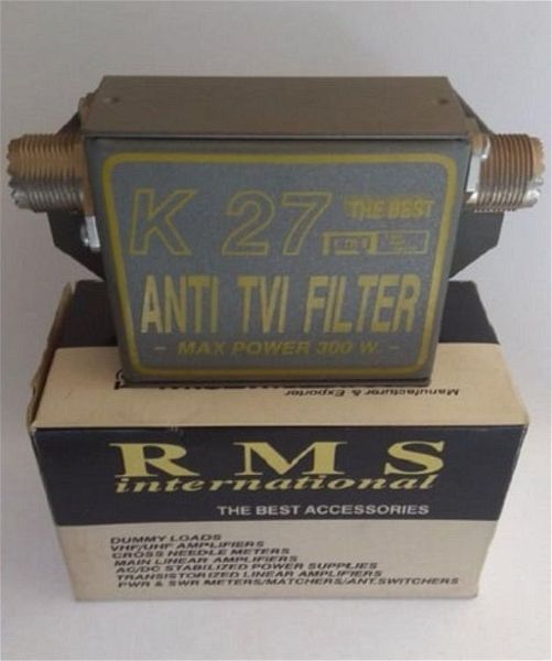  filtro CB Low Pass ANTI TVI RMS K27 (kenourgio)