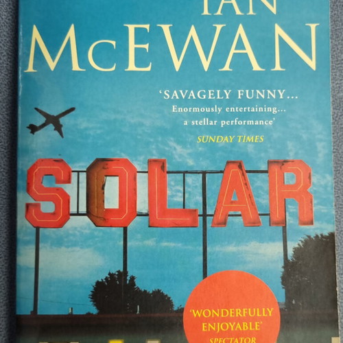 Solar Ian McEwan new English book