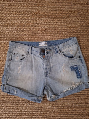 One Teaspoon women's denim shorts like new, size 29, blue turquoise
