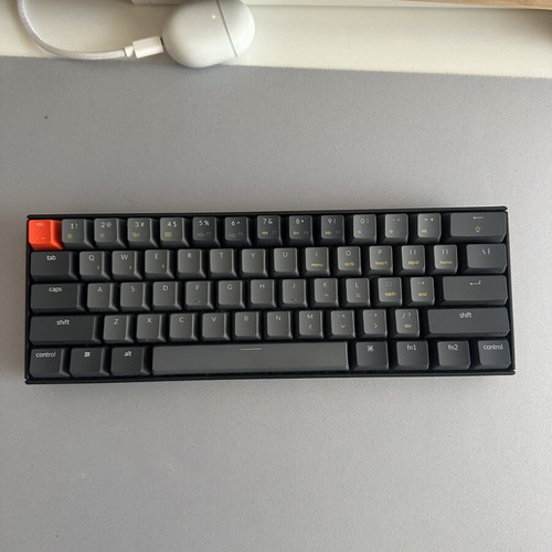 Keychron K12 Wireless Keyboard Like New, 60% Layout, Blue Gateron Switches