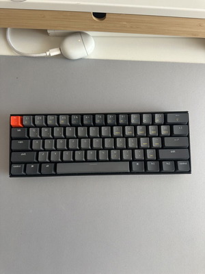 Keychron K12 Wireless Keyboard Like New, 60% Layout, Blue Gateron Switches