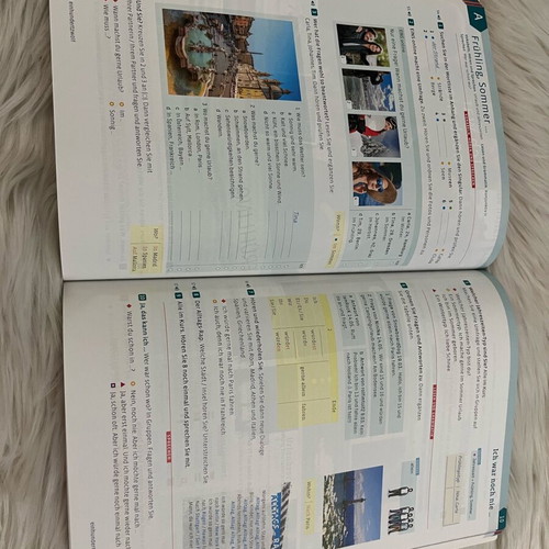 Starten wir! A1 Kursbuch German book used for beginners