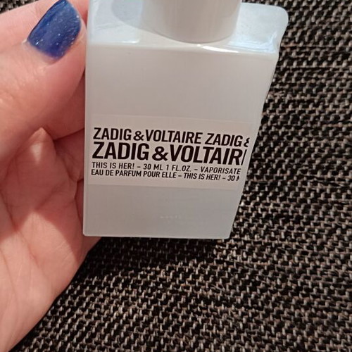 Zadig & Voltaire This is her! 30ml Eau de parfum empty like new