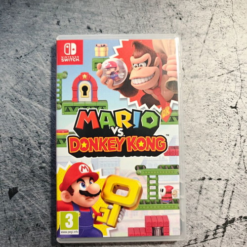 Mario vs Donkey Kong Switch box used