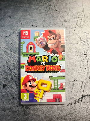 Mario vs Donkey Kong Switch box used