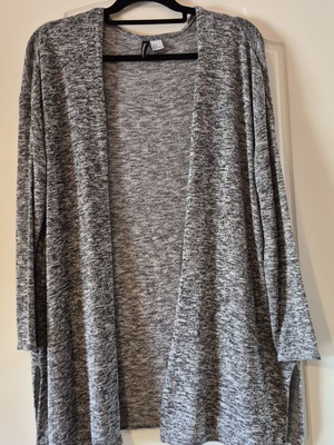 Long cardigan H&M grey like new, size M