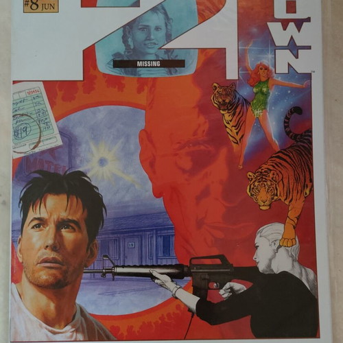 21 Down Wildstorm comic mini series issues #1-9, mint