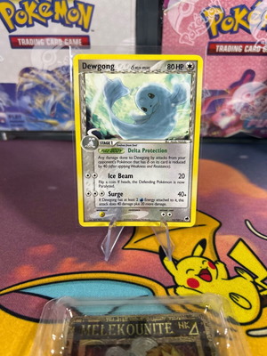 Pokemon card Dewgong EX Dragon Frontiers like new
