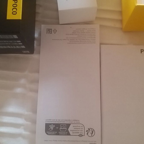 Poco X5pro box with accessories like new