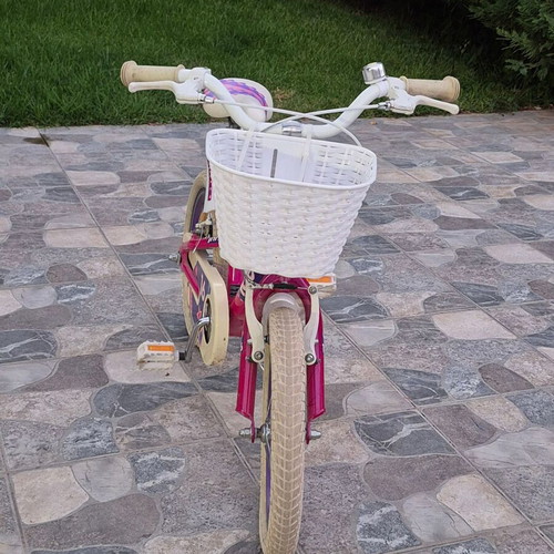 Ideal 16'' children's bike like new, aluminum, with training wheels