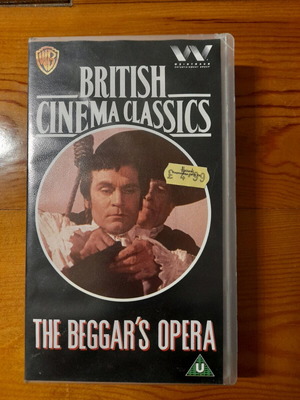 The Beggar's Opera VHS like new, British cinema classic 1952