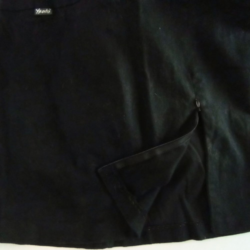 Ysatis mini skirt black like new size M