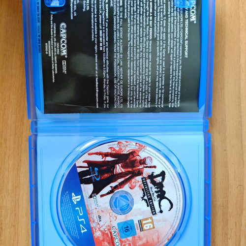 Devil May Cry Definitive Edition PS4 used, action adventure puzzle