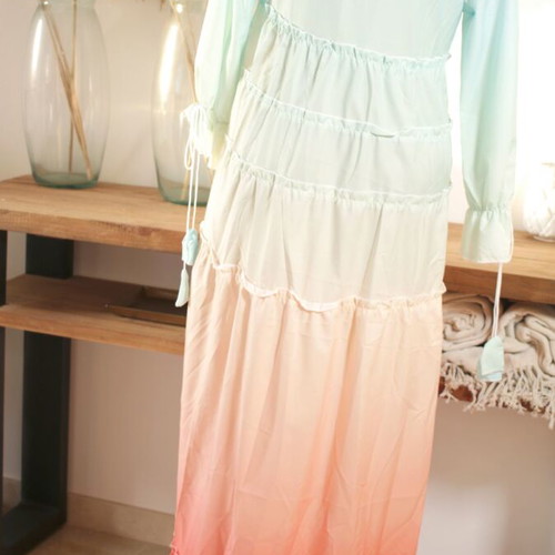 Beachwear boho style ombré dress new for beach outings