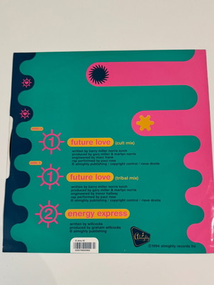 4-2 The Floor Future Love vinyl used, electronic