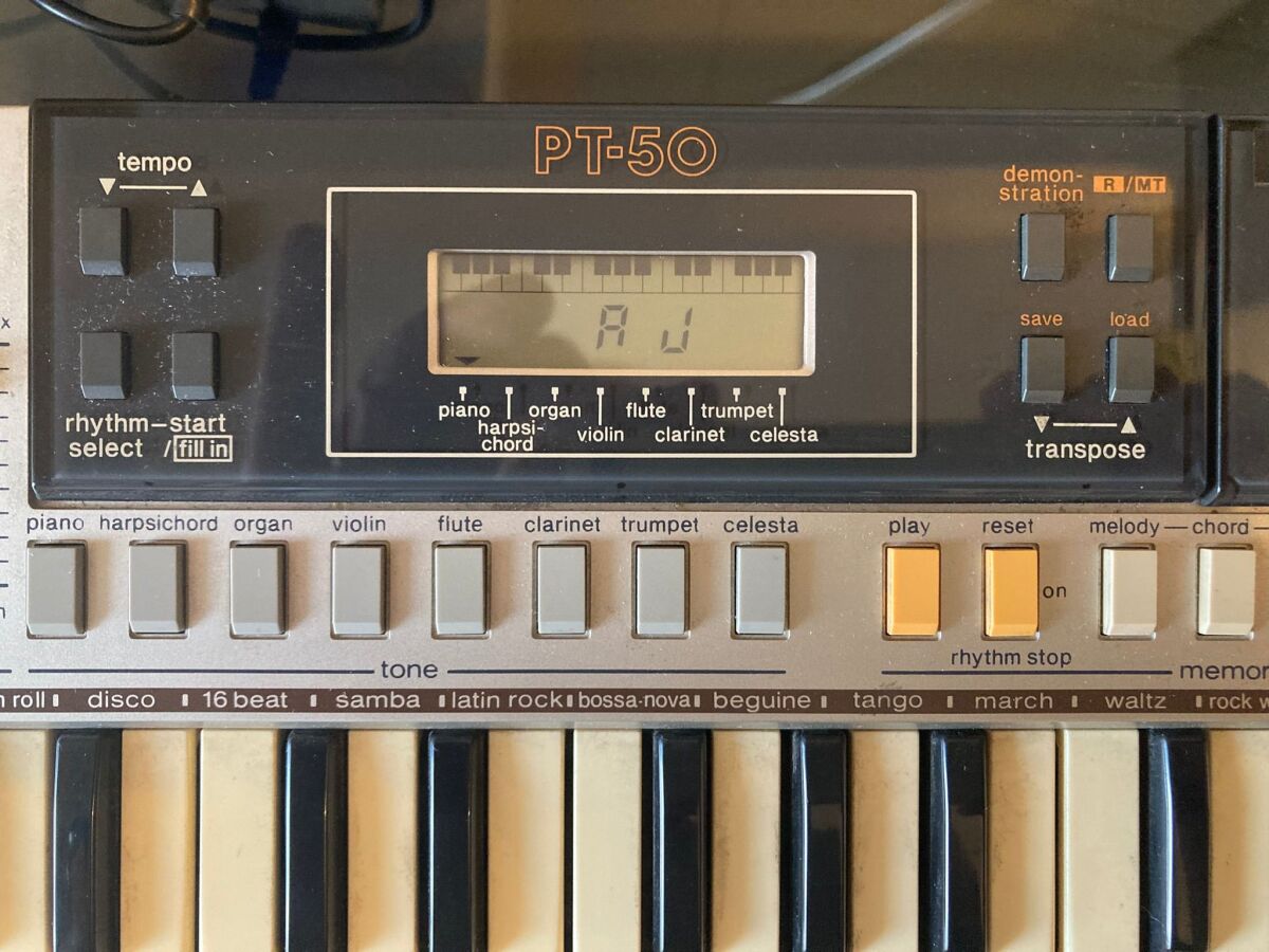 Casio PT-50 vintage keyboard 1983 like… - € 100,00 - Vendora.cy