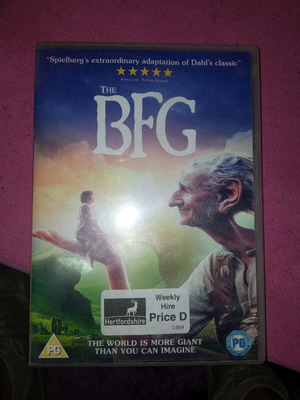 The BFG DVD like new with English subtitles
