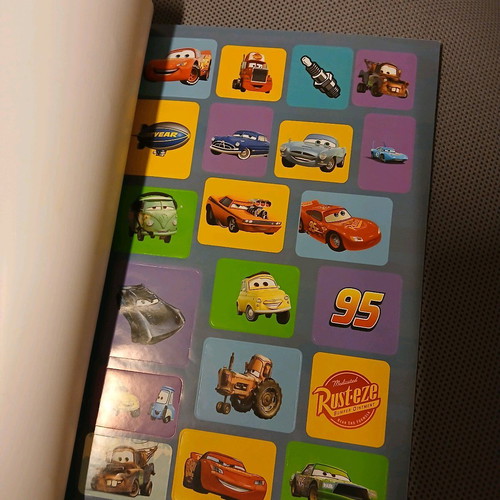 Cars Pixar children's activity book like new