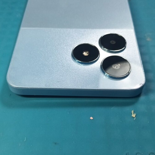 Realme Note 50 parts used, no SIM slot, damaged frame