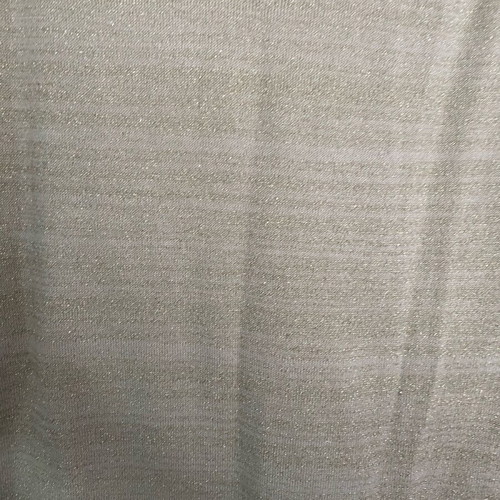 Gold lurex dress used with open back and tie detail