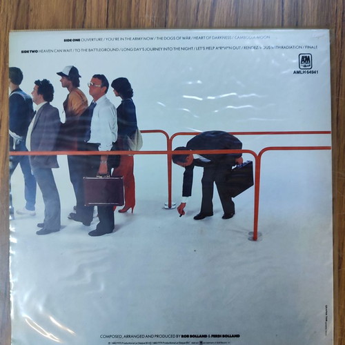 Bolland The Domino Theory vinyl used, electronic rock pop