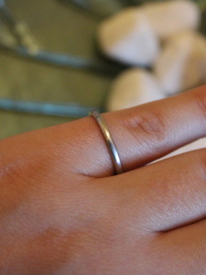 Veraki ring used, silver