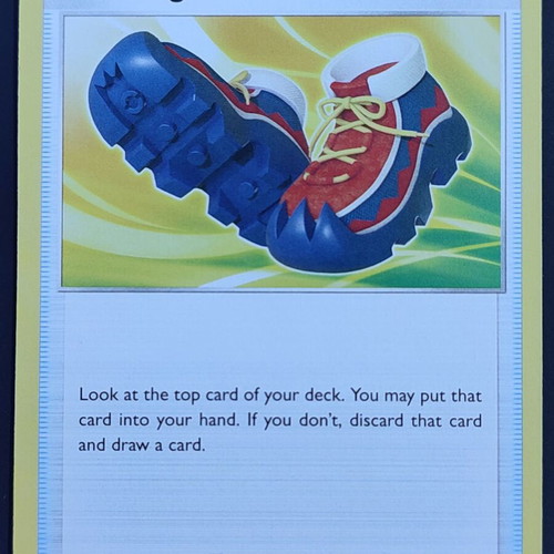 Trekking Shoes Pokémon card near mint from Astral Radiance set