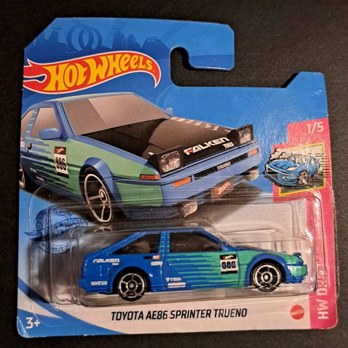 Hotwheels Toyota Ae86 Sprinter Trueno pack of 3 new