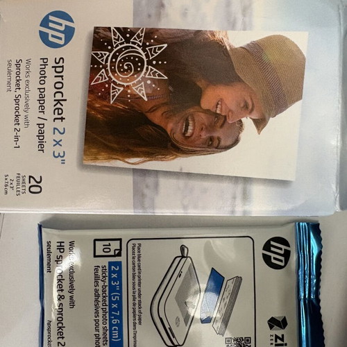 HP photo paper new
