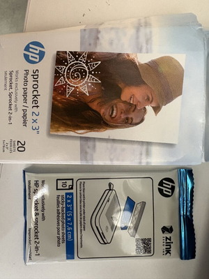 HP photo paper new