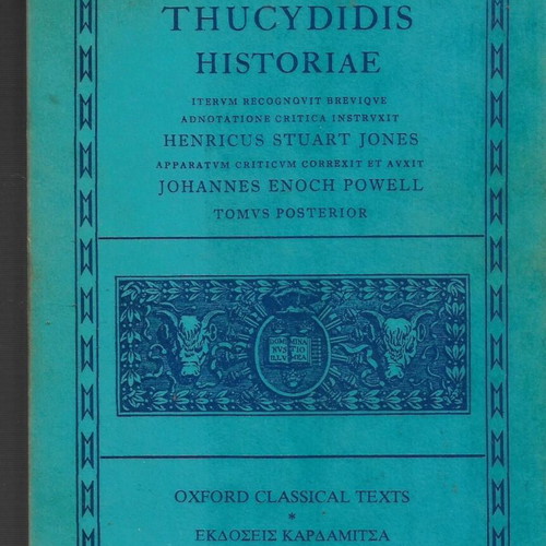 Thucydidis Xistoriae hardcover book used