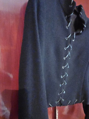 Escada black jacket size L