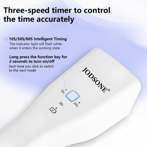 JODSONE Mini UV Nail Lamp rechargeable with timer and sensor