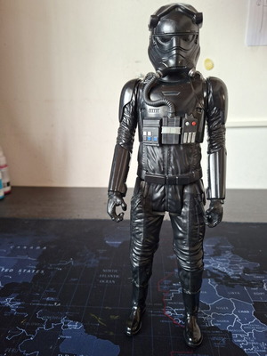 Star Wars action figure warrior used