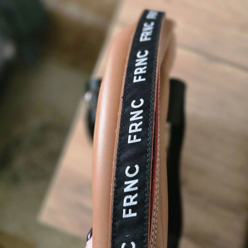 FRNC tan handbag like new