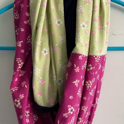Esmara women's scarf used, cotton, multicolor