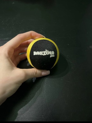 Ball used for sea or pool games with two colors