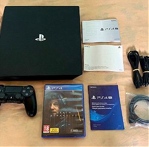 PS4 pro + 1 controller + 1 game