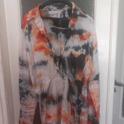 Zoya shirt dress like new, multicolor, one size, Greek brand