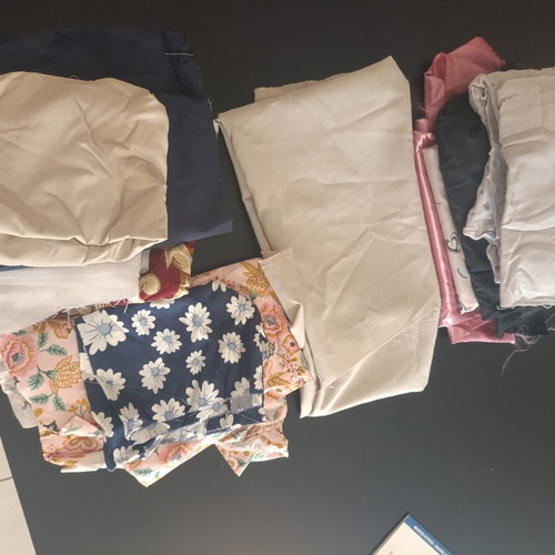 Various fabrics new condition