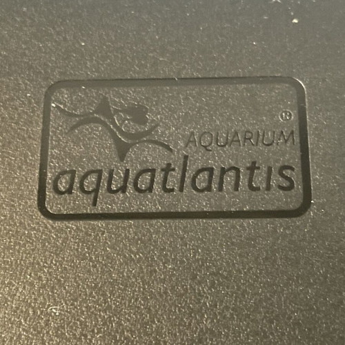 Aquatlantis Aquarium 25lt used with integrated LED lighting