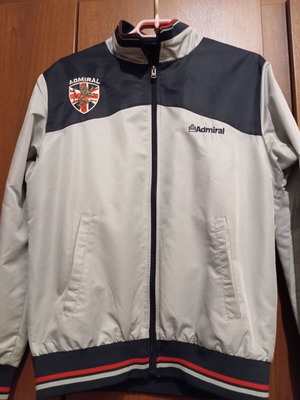 Admiral thin jacket like new, gray, size M