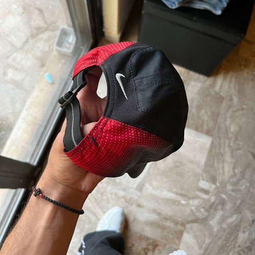 Nike Shox vintage hat like new, 5-panel, black-red
