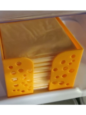 Refrigerator container new for Babybel and Lavas cheese plastic