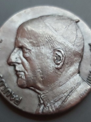 Vatican Paulus VI Anno ασημένιο νόμισμα σαν καινούργιο